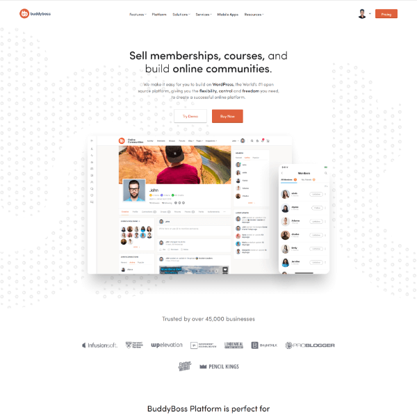 Buy BuddyBoss Theme